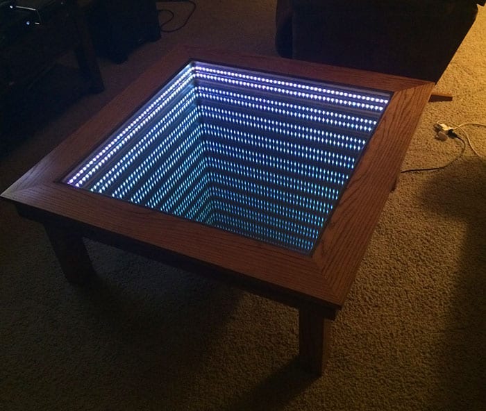 Student Makes One Of The Coolest Looking Coffee Tables ...