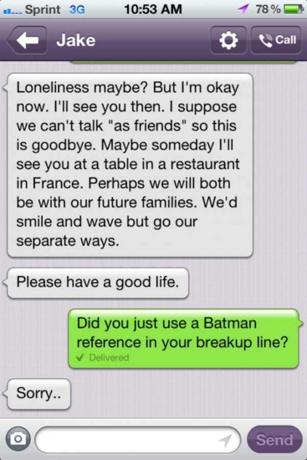 25 Brutal, Yet Funny Break Up Texts!