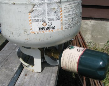 simple math equation for filling propane tank