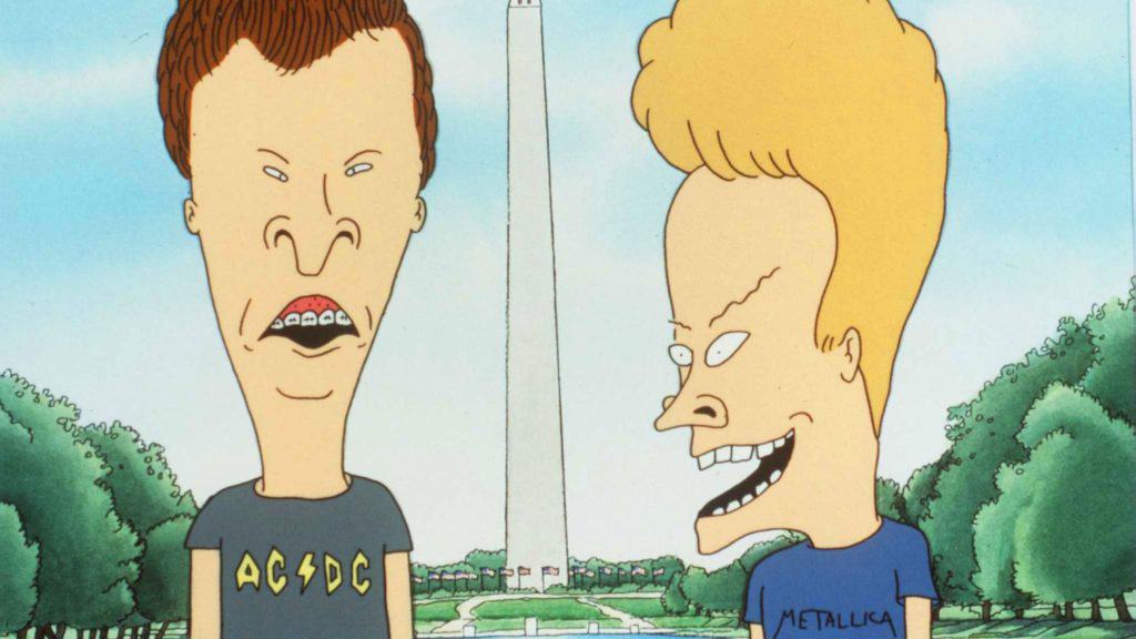 1997 Beavis (Right) And Butt-Head From The Movie Beavis And Butt-Head Do America. (Photo By Getty Images)