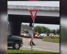 duct tape yield sign