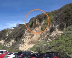 landslide malibu california