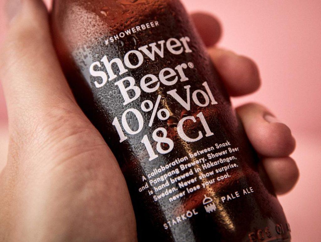 shower beer conditioner