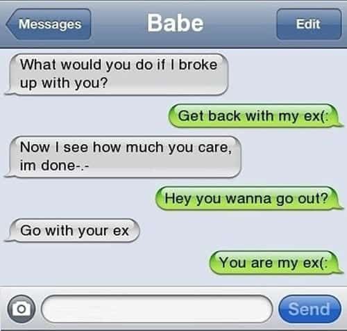 breakup text