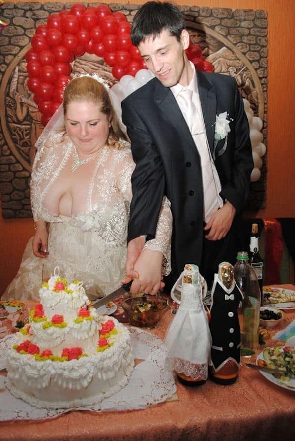 bad wedding photos