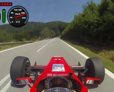 Formula Race Car hill climb