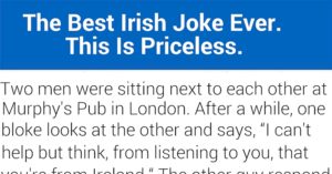 funny Irish joke