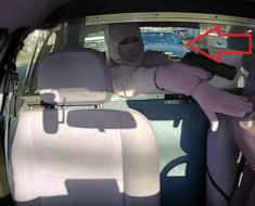 taxi robber gun point police