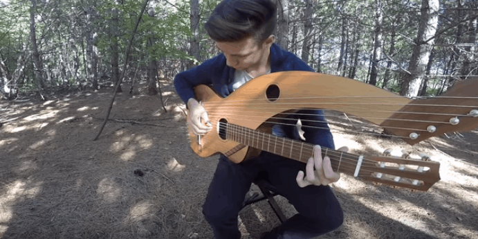 sound of silence 18 string guitar