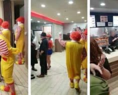 Ronald McDonald Burger King