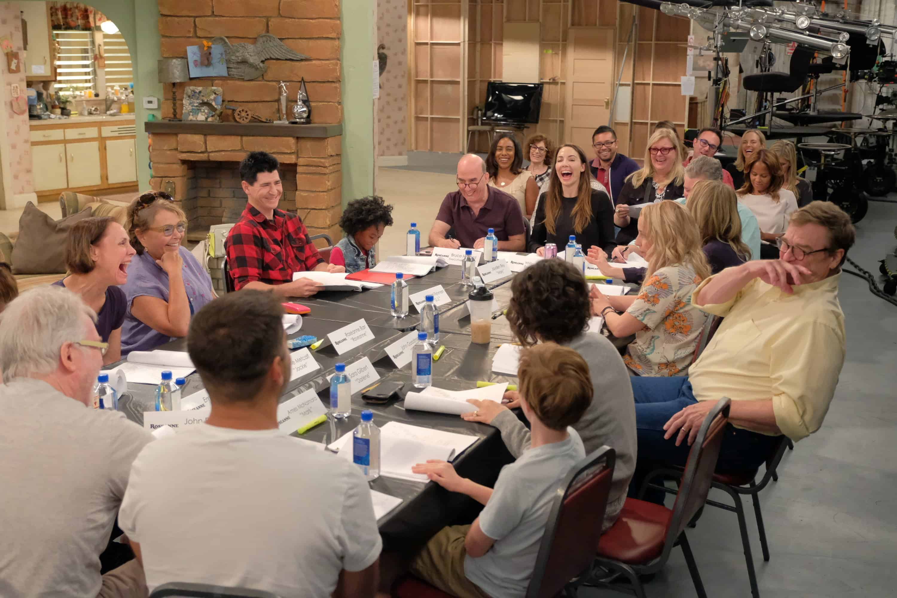 Roseanne first look table read