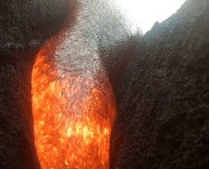 GoPro lava volcano