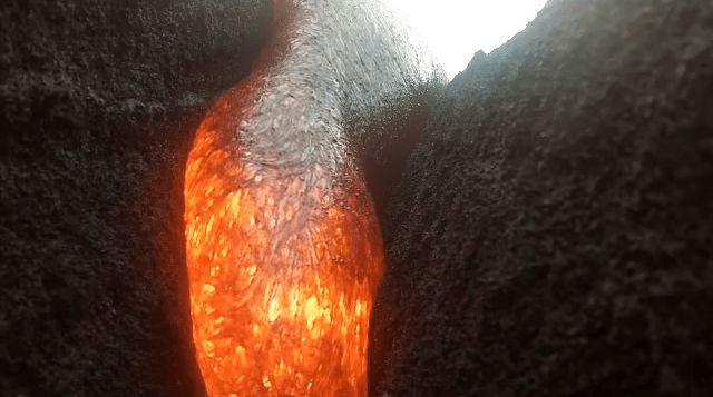 GoPro lava volcano