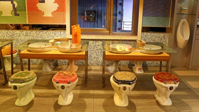 modern toilet restaurant