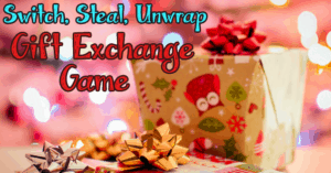 switch steal unwrap gift exchange game Christmas