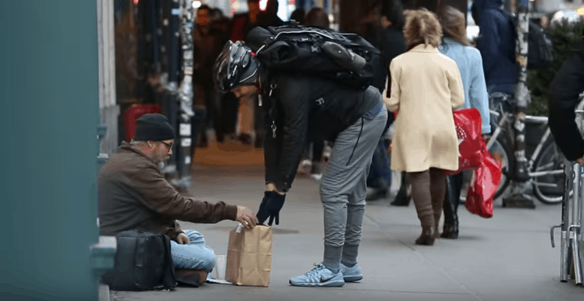 amazon prime delivery homeless
