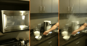 hard boiled egg microwave explosion