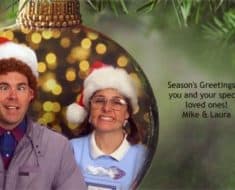 family awkward funny Christmas Cards