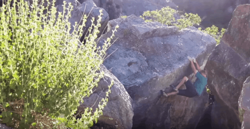 rock climbing fall