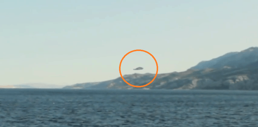 UFO video Adriatic Sea