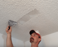 How To Remove A Popcorn Ceiling