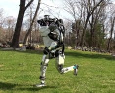 robot jumping running climbing